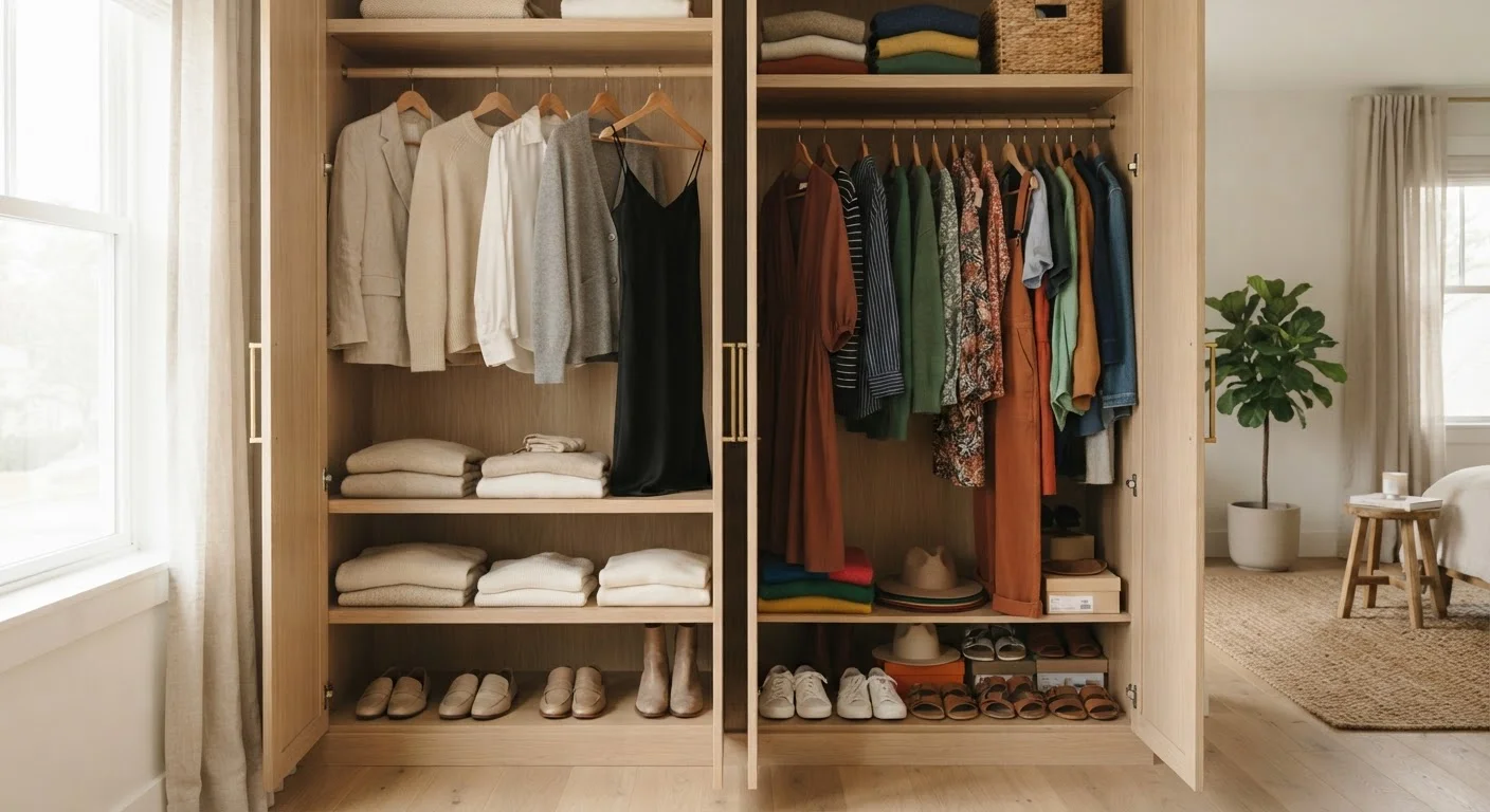 Capsule Wardrobe vs. Full Closet Purge: Which Approach Suits Your Lifestyle?