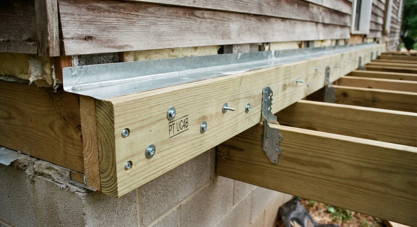 Deck Ledger Attachment: The Connection Point Where Most Deck Failures Begin