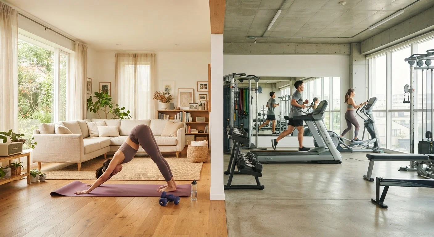 Exercise at Home vs. at a Gym: Weighing the Real Trade-Offs