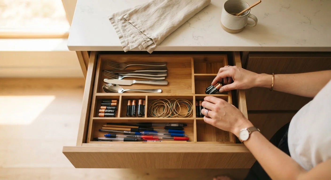 Kitchen Drawer Chaos: Organizing the Spaces That Collect Everything