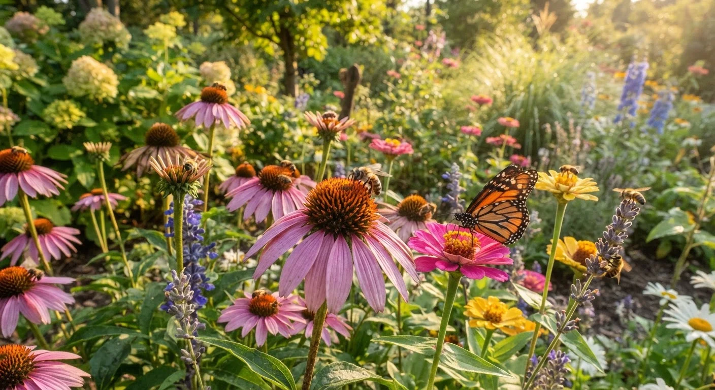 Native Plants vs. Ornamental Cultivars for Pollinators