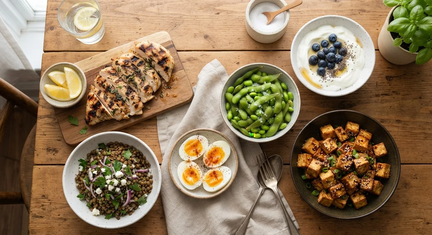 Protein Sources Side by Side: Animal, Plant, and Everything in Between
