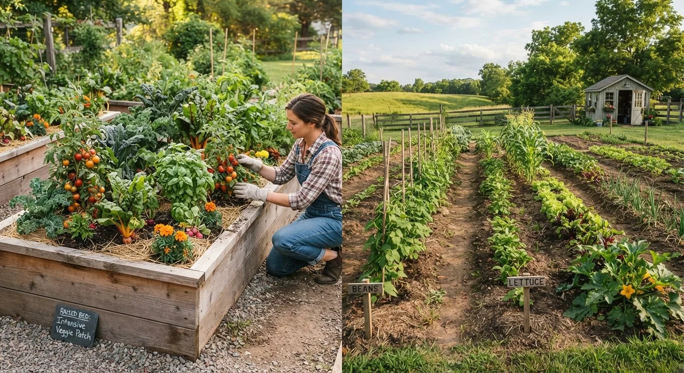 Raised Beds vs. In-Ground Gardens: What the Tradeoffs Really Look Like