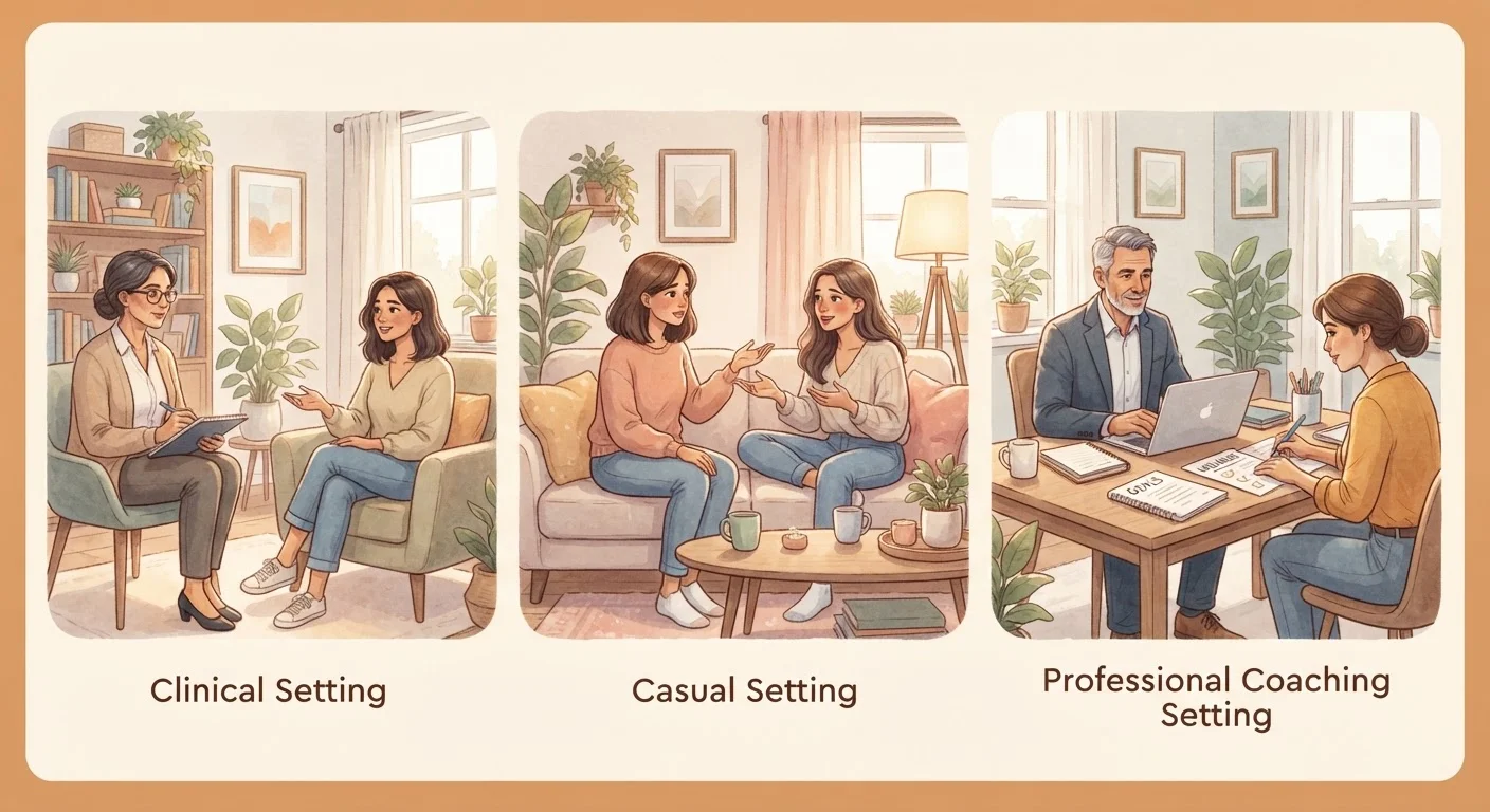 Therapy, Counseling, and Coaching: Understanding the Differences