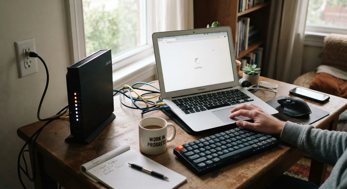 Troubleshooting a Slow or Dropping Internet Connection