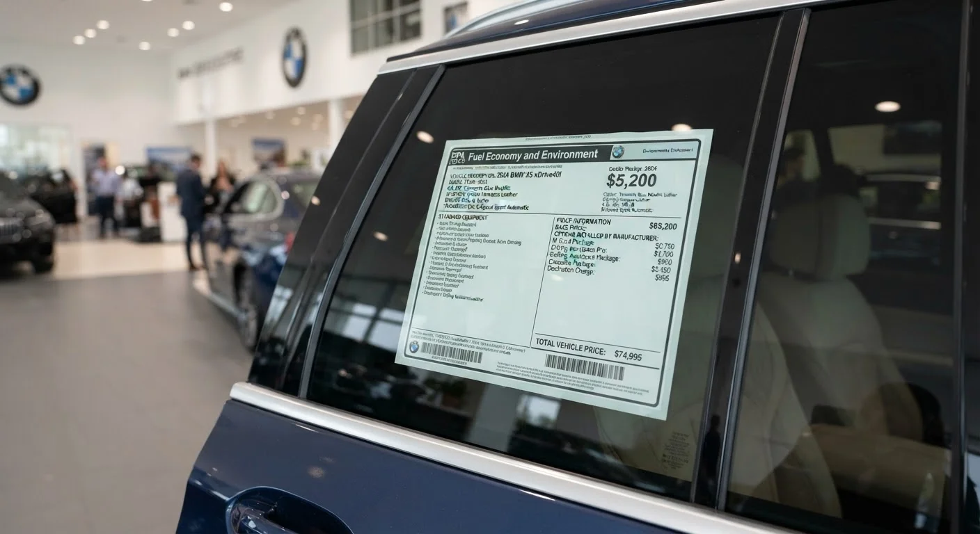 Understanding the Sticker Price: MSRP, Invoice, and Everything Between