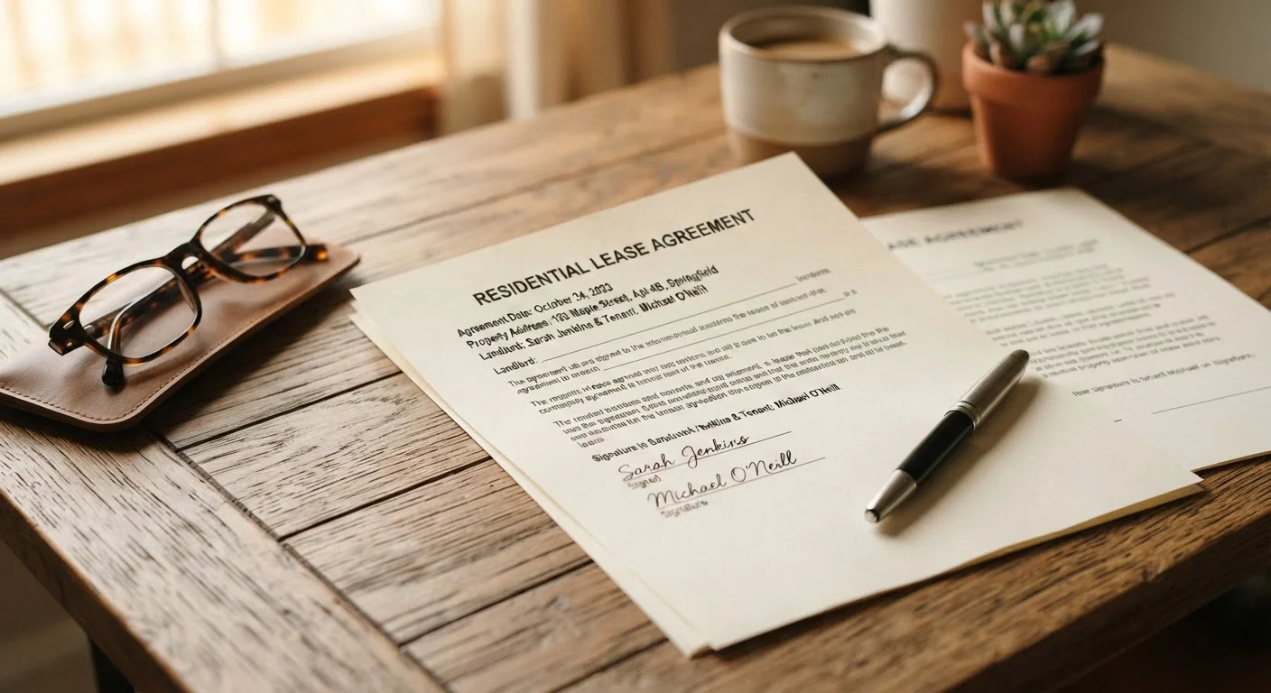 What a Lease Agreement Actually Says: A Plain-English Breakdown