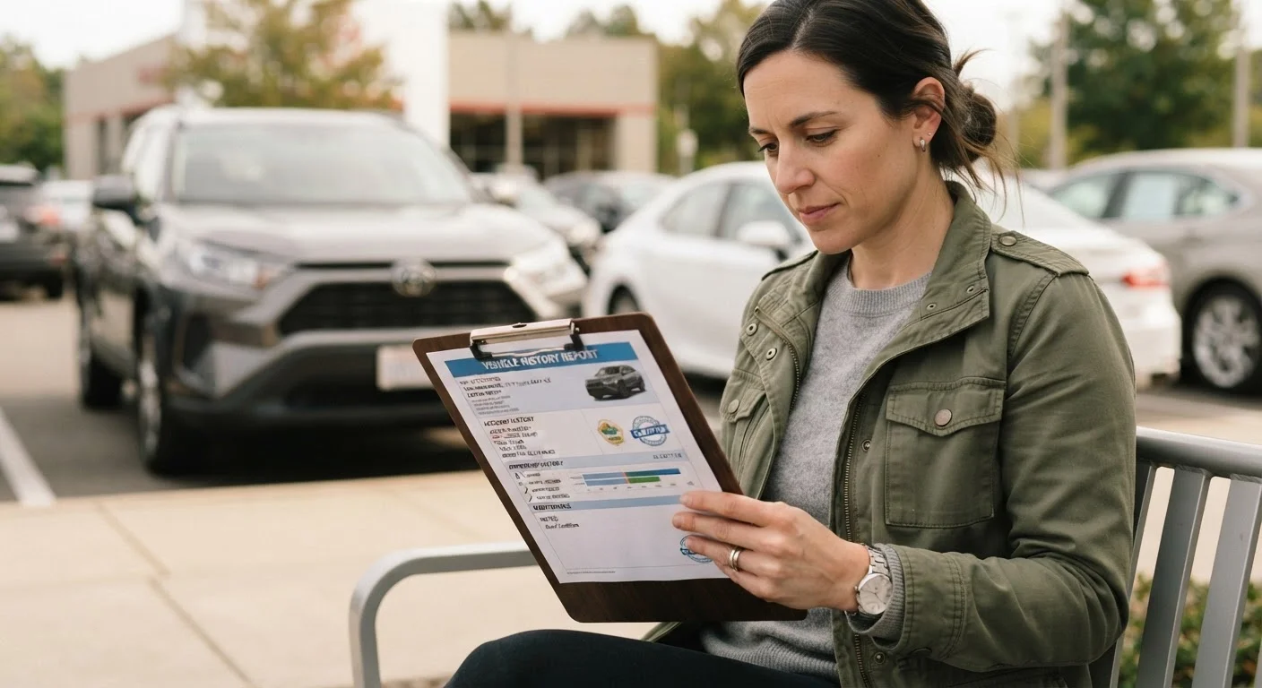 What a Vehicle History Report Actually Tells You