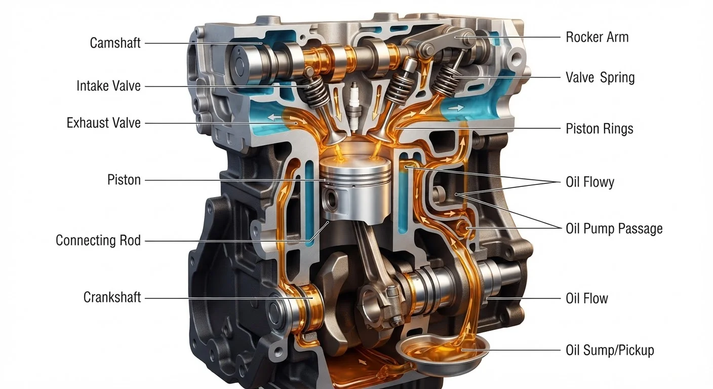 What Actually Happens Inside Your Engine Between Oil Changes
