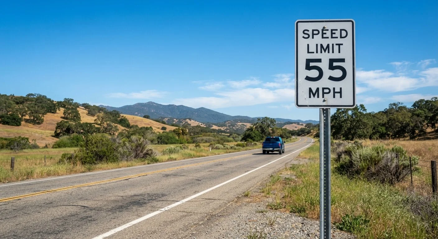 What the Numbers on Speed Limit Signs Actually Mean in Law